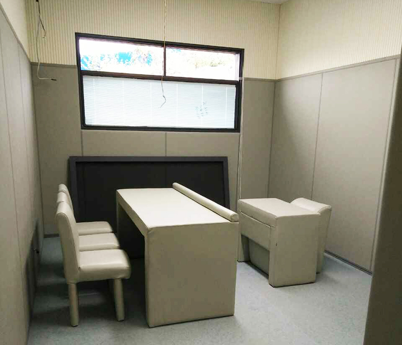 紀檢委墻面防撞軟包安裝